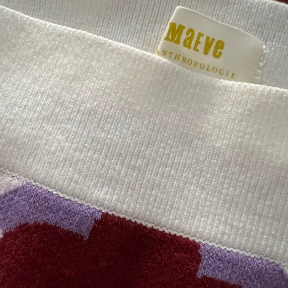 NWT ANTHROPOLOGIE MAEVE KNIT MINI SKIRT (M) - Picture 10 of 14